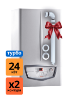 Газовый котёл Immergas EOLO Mythos 24 5R (турбированный, двухконтурный, с дымоходом 60/100)