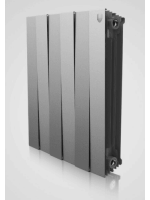 Радиатор биметаллический Royal Thermo Piano Forte 500 Серебристый (Silver Satin) Радиатор биметаллический Royal Thermo Piano Forte 500 Серебристый (Silver Satin)