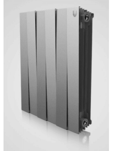 Радиатор биметаллический Royal Thermo Piano Forte 500 Серебристый (Silver Satin) &mdash; купить в Барановичах